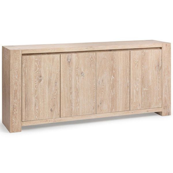 Bristol 4 Door Cabinet, Aged Cr¨¨me