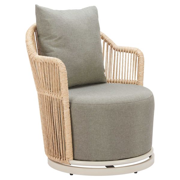 Lanai Swivel Chaise, Multicolor
