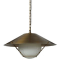 Britmore Pendant, Aged Antique Brass