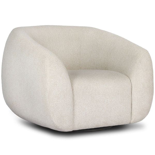 Channing Outdoor Swivel Chaise, Jasper Naturel