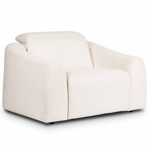 Alondra Power Recliner, Blanc Neige Nomade