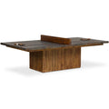 Outdoor Ping Pong Table, Rust Aluminum
